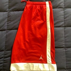 Men’s Large Red Jordan Shorts
